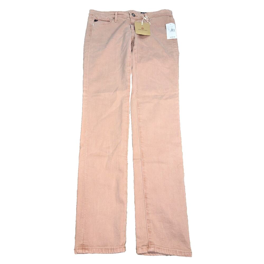 AG The Legging Ankle Pink Skinny Jeans 27 NWT
